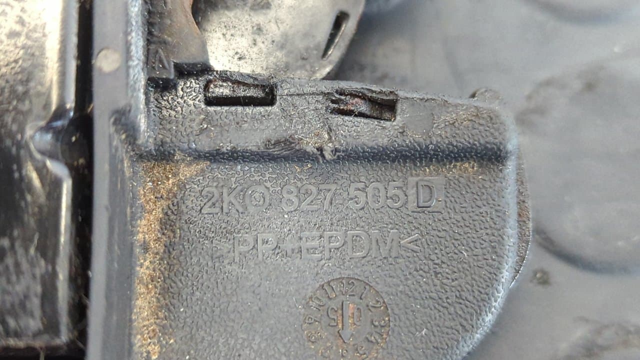 Recambio de CERRADURA MALETERO / PORTON para VOLKSWAGEN CADDY KA/KB (2K) Kombi BSU referencia OEM IAM 2K0827505D - AZUL 2