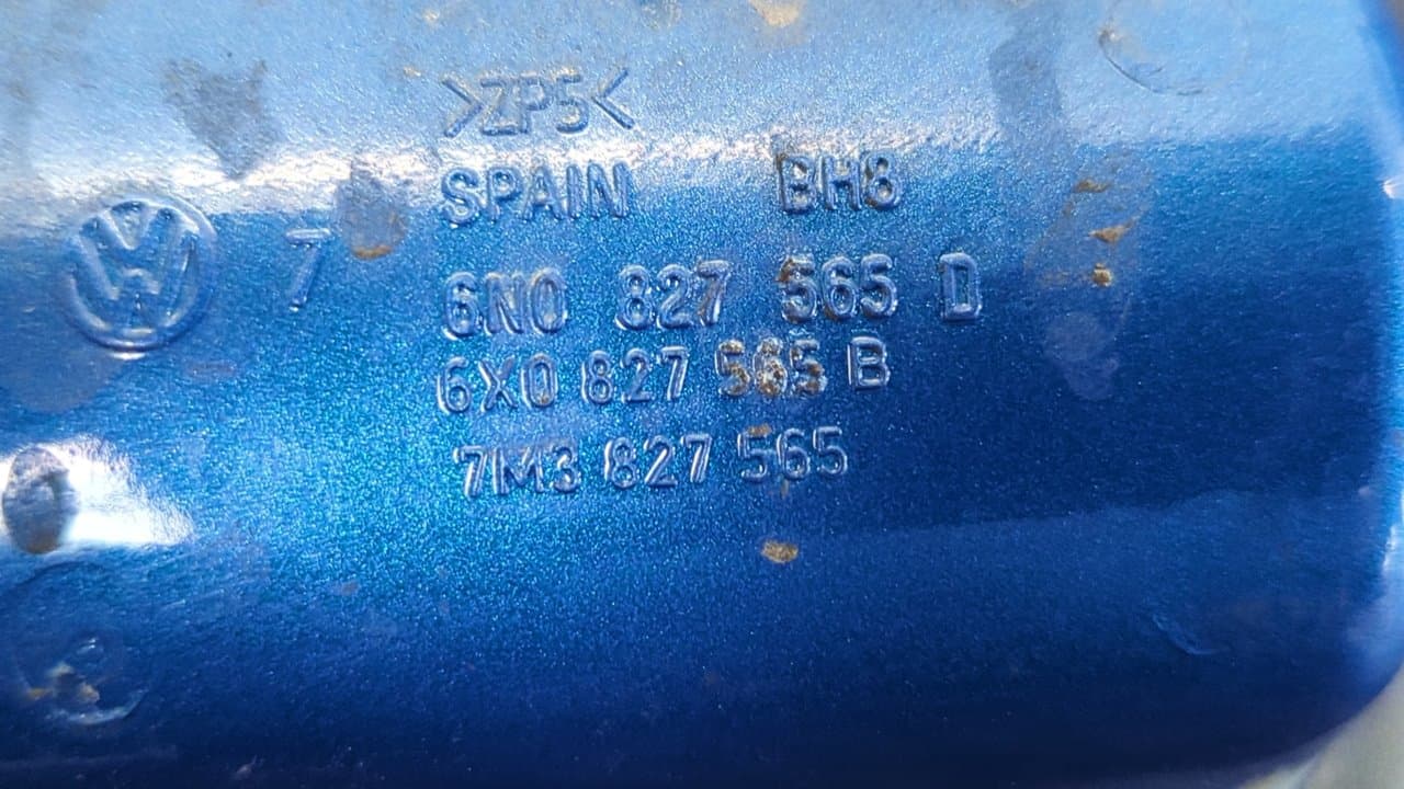 Recambio de MANETA EXTERIOR PORTON para VOLKSWAGEN CADDY KA/KB (2K) Kombi BSU referencia OEM IAM 6N0827565D - AZUL 5