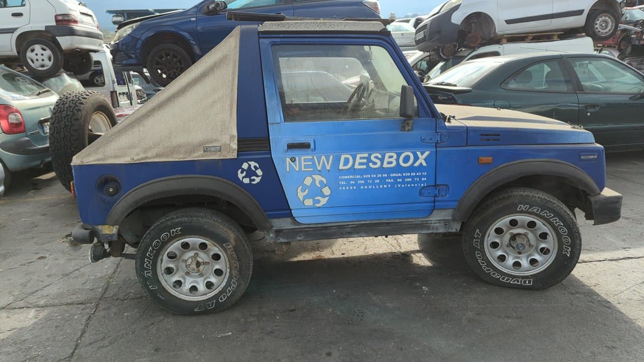 Recambio de CINTURON DELANTERO DERECHO para SUZUKI SAMURAI (SJ) Hardtop G13B - AZUL 11