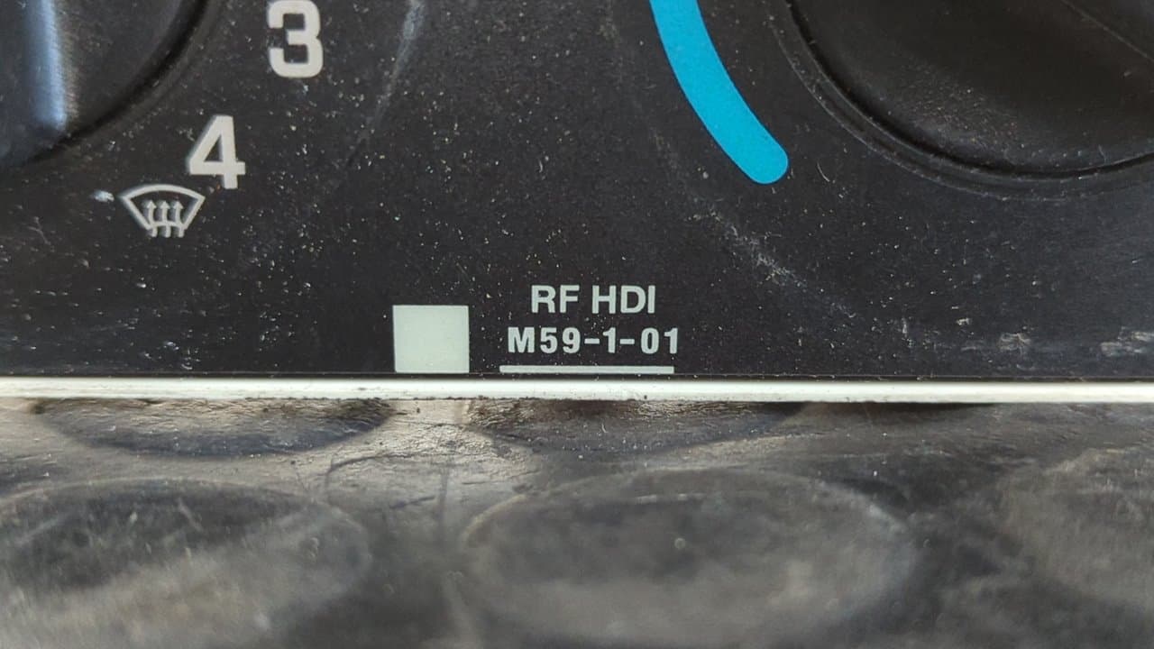 Recambio de MANDO CALEFACCION / AIRE ACONDICIONADO para CITROEN BERLINGO 9HW referencia OEM IAM 030807D - BLANCO 4