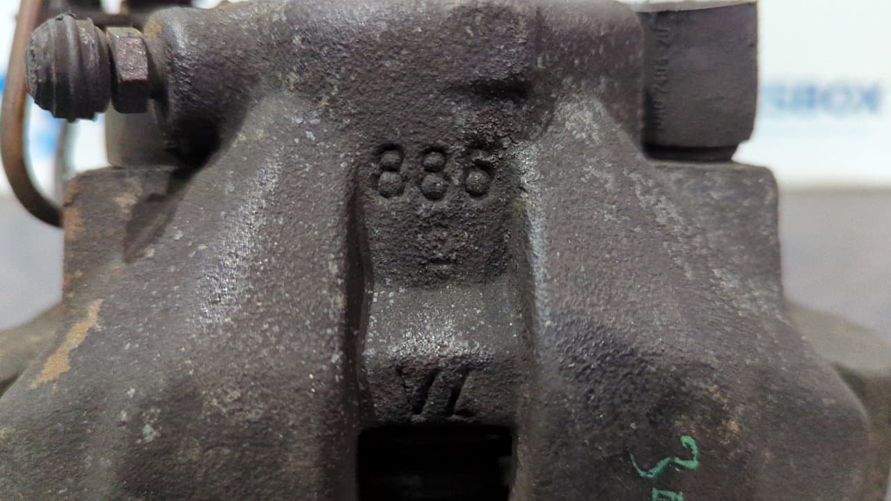 Recambio de PINZA DE FRENO DELANTERA IZQUIERDA para AUDI A6 BERLINA (4B2) 2.5 V6 24V TDI CAT (AYM) AYM referencia OEM IAM 886 ATE 57 - NEGRO 5
