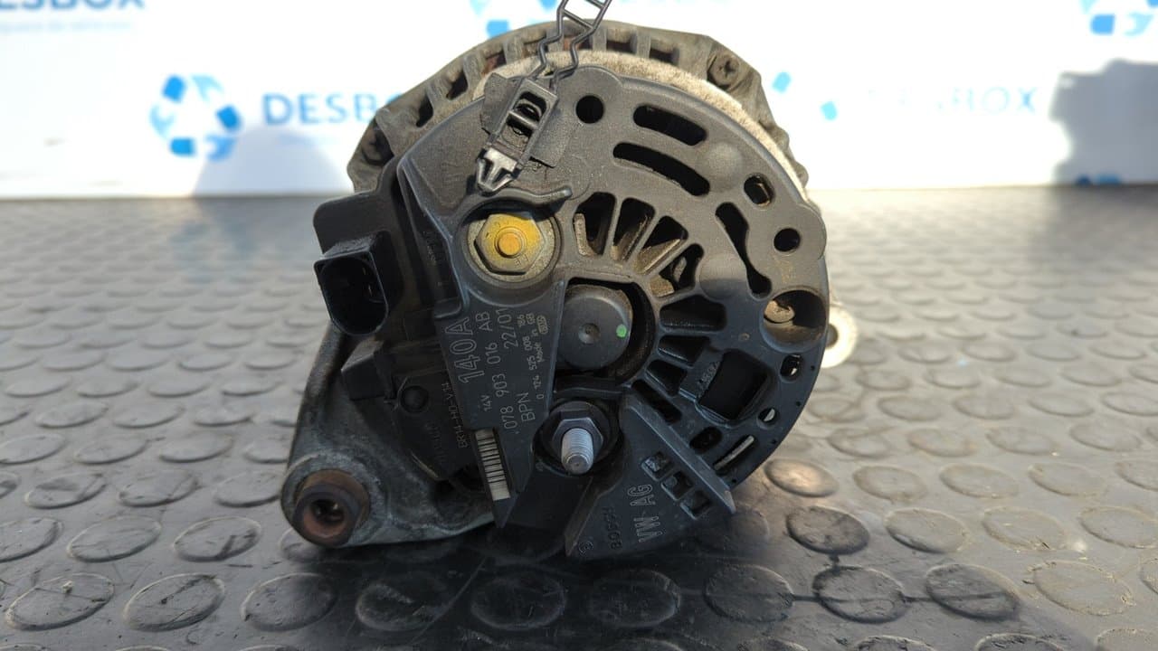 Recambio de ALTERNADOR para AUDI A6 BERLINA (4B2) 2.5 V6 24V TDI CAT (AYM) AYM referencia OEM IAM 078903016AB - NEGRO 6