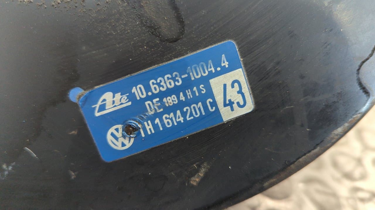 Recambio de SERVOFRENO para VOLKSWAGEN GOLF III BERLINA (1H1) 2E referencia OEM IAM 1H1614201C 5