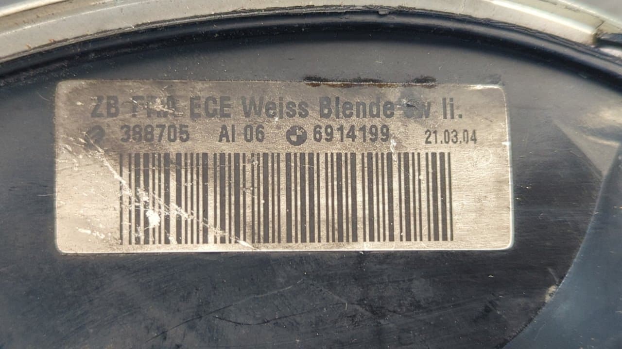 Recambio de PILOTO DELANTERO IZQUIERDO para BMW SERIE 3 BERLINA (E46) 2.0 16V Diesel CAT D-204D4 referencia OEM IAM 6914199 - AZUL 4