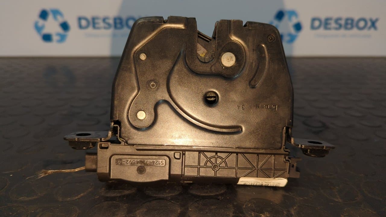 Recambio de CERRADURA MALETERO / PORTON para BMW SERIE 4 COUPE (F32) 420d N47D20C referencia OEM IAM 5124719121205 - GRIS 6