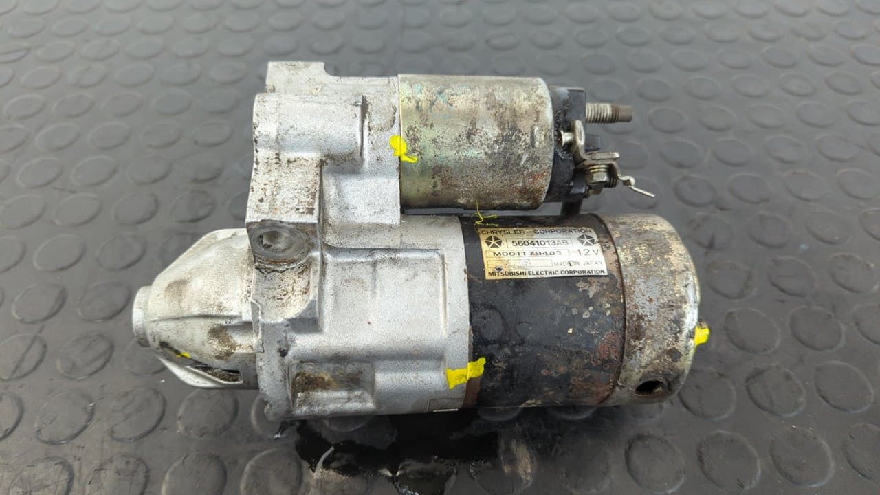 Recambio de MOTOR ARRANQUE para CHRYSLER JEEP CHEROKEE (XJ) 2.5 Jamboree HX referencia OEM IAM 56041013AB - VERDE 2