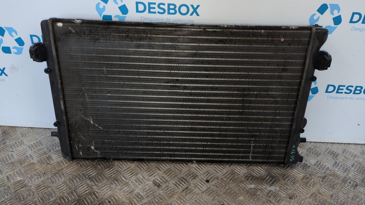 Recambio de RADIADOR AGUA para VOLKSWAGEN GOLF IV VARIANT (1J5) Highline AHF referencia OEM IAM 1J0121253N - GRIS 2
