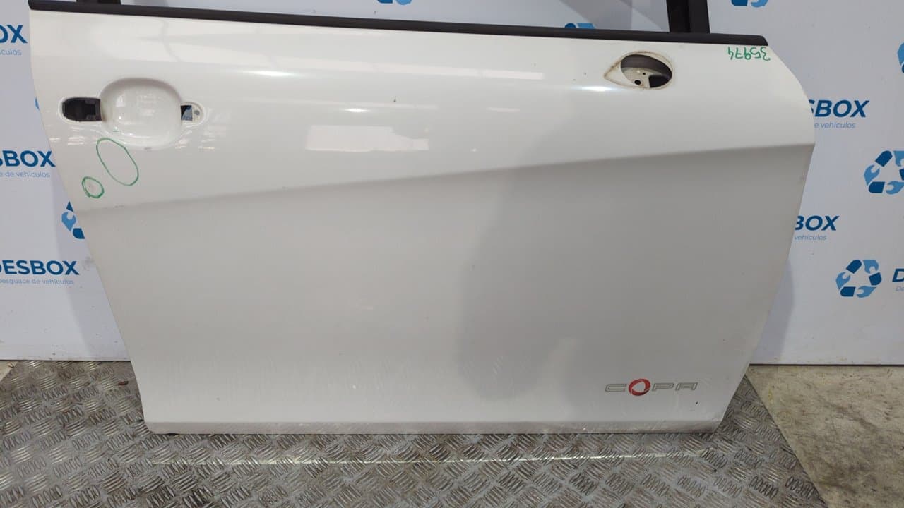 Recambio de PUERTA DELANTERA DERECHA para SEAT LEON (1P1) CAYC - BLANCO 6