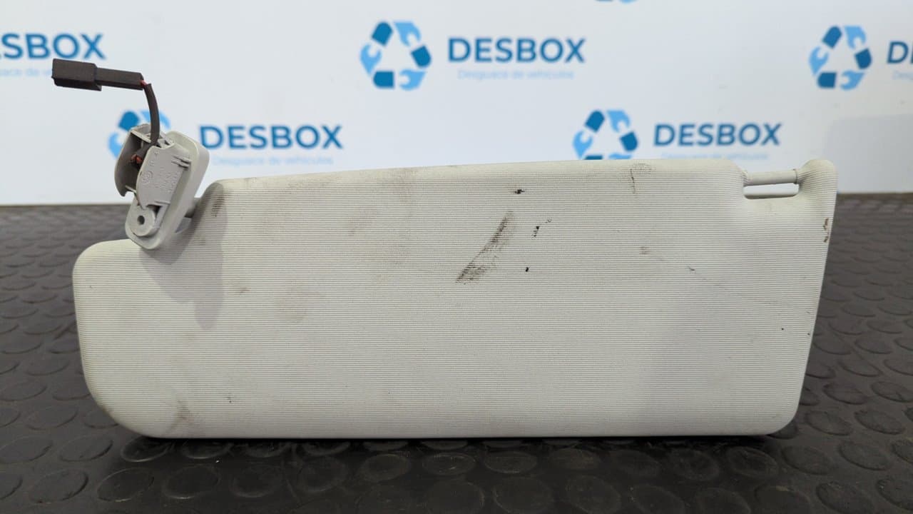 Recambio de PARASOL DERECHO para SEAT LEON (1P1) Sport BLS referencia OEM IAM 6Q0857552E - BLANCO 5
