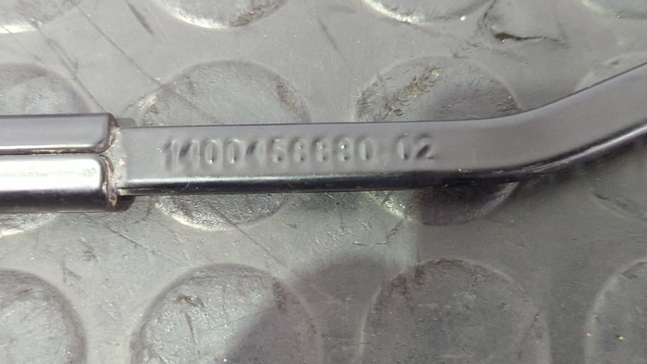 Recambio de BRAZO LIMPIA DELANTERO IZQUIERDO para FIAT SCUDO FURGÓN (272) 10 Comfort L1H1 120 Multijet RH02 referencia OEM IAM 140045668002 - BLANCO 4