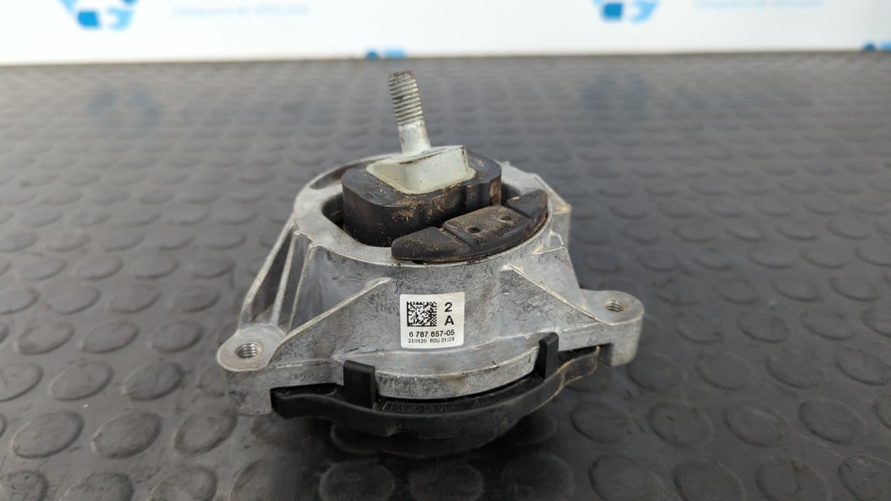 Recambio de SOPORTE MOTOR para BMW SERIE 4 COUPE (F32) 420d N47D20C referencia OEM IAM 678765705 - GRIS 6