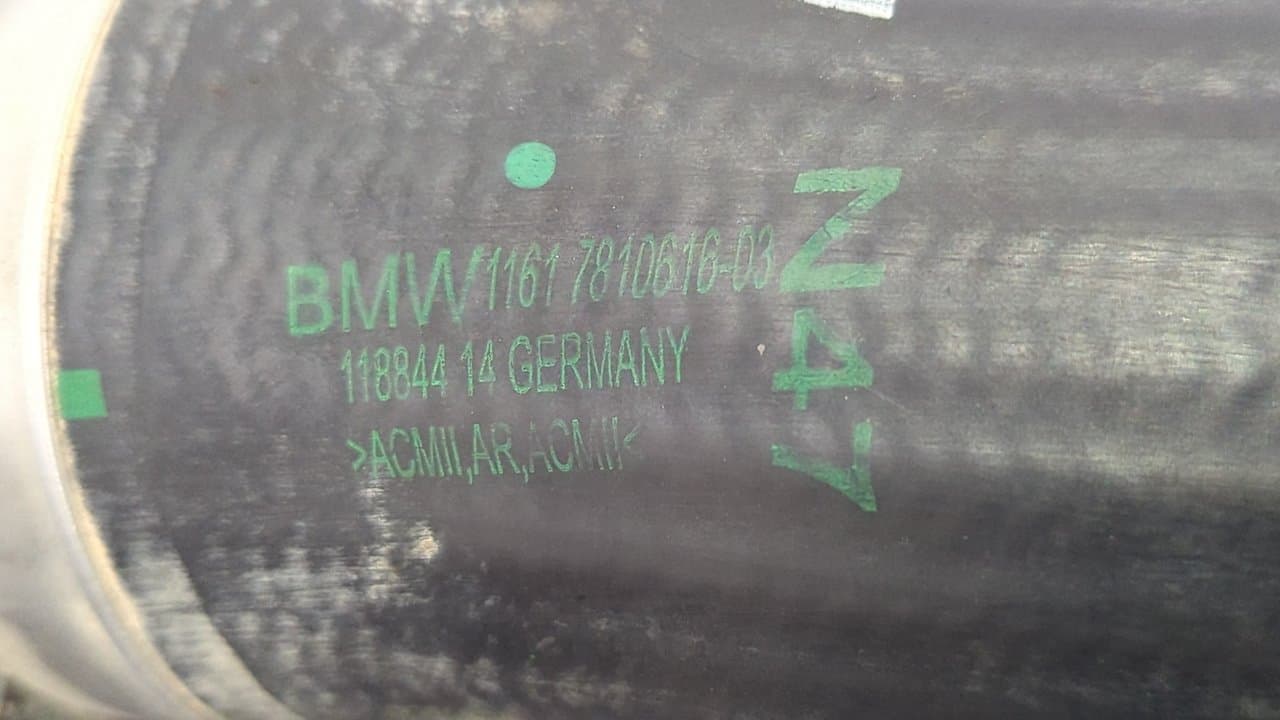 Recambio de TUBO para BMW SERIE 4 COUPE (F32) 420d N47D20C referencia OEM IAM 1161781061603 - GRIS 2