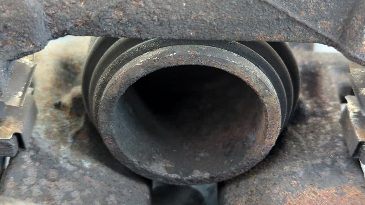 Recambio de PINZA DE FRENO DELANTERA IZQUIERDA para MERCEDES-BENZ VANEO (W414) FURGONETA COMPACTA CDI (414.700) OM668914 referencia OEM IAM 81342 - AZUL 4