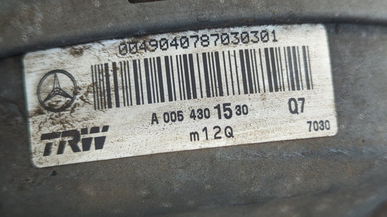 Recambio de SERVOFRENO para MERCEDES-BENZ VANEO (W414) FURGONETA COMPACTA CDI (414.700) OM668914 referencia OEM IAM A0054301530 - AZUL 2