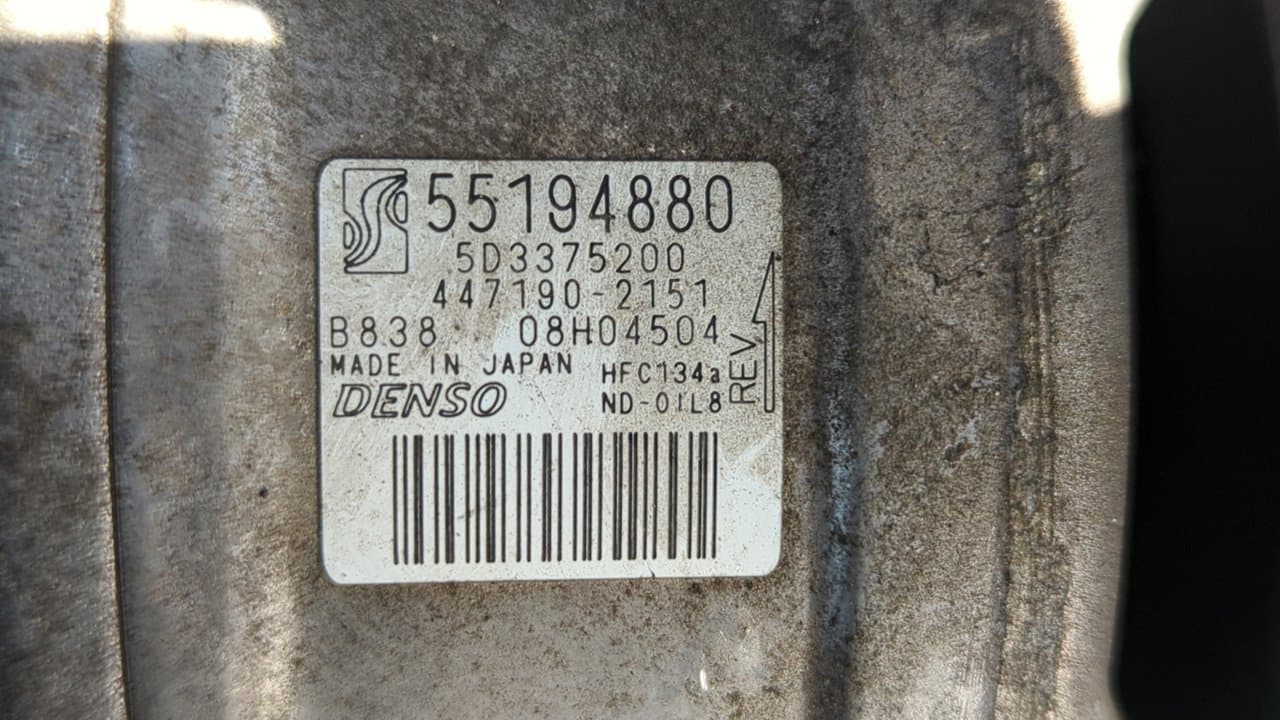 Recambio de COMPRESOR AIRE ACONDICIONADO para FIAT GRANDE PUNTO (199) 199A6000 referencia OEM IAM 55194880 - AZUL 6