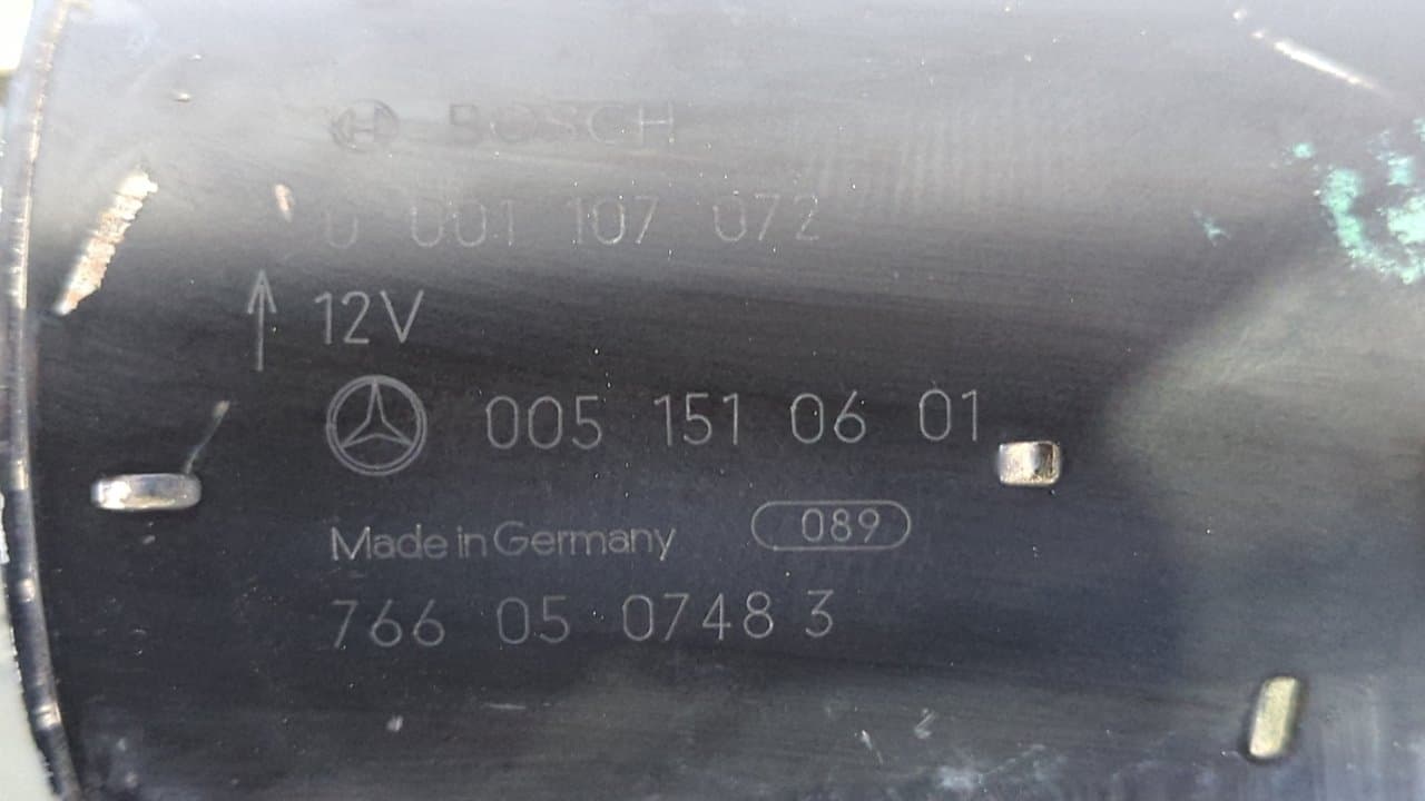 Recambio de MOTOR ARRANQUE para MERCEDES-BENZ CLASE CLK (W208) COUPE 2.0 16V CAT M111945 referencia OEM IAM 0051510601 - GRIS 3