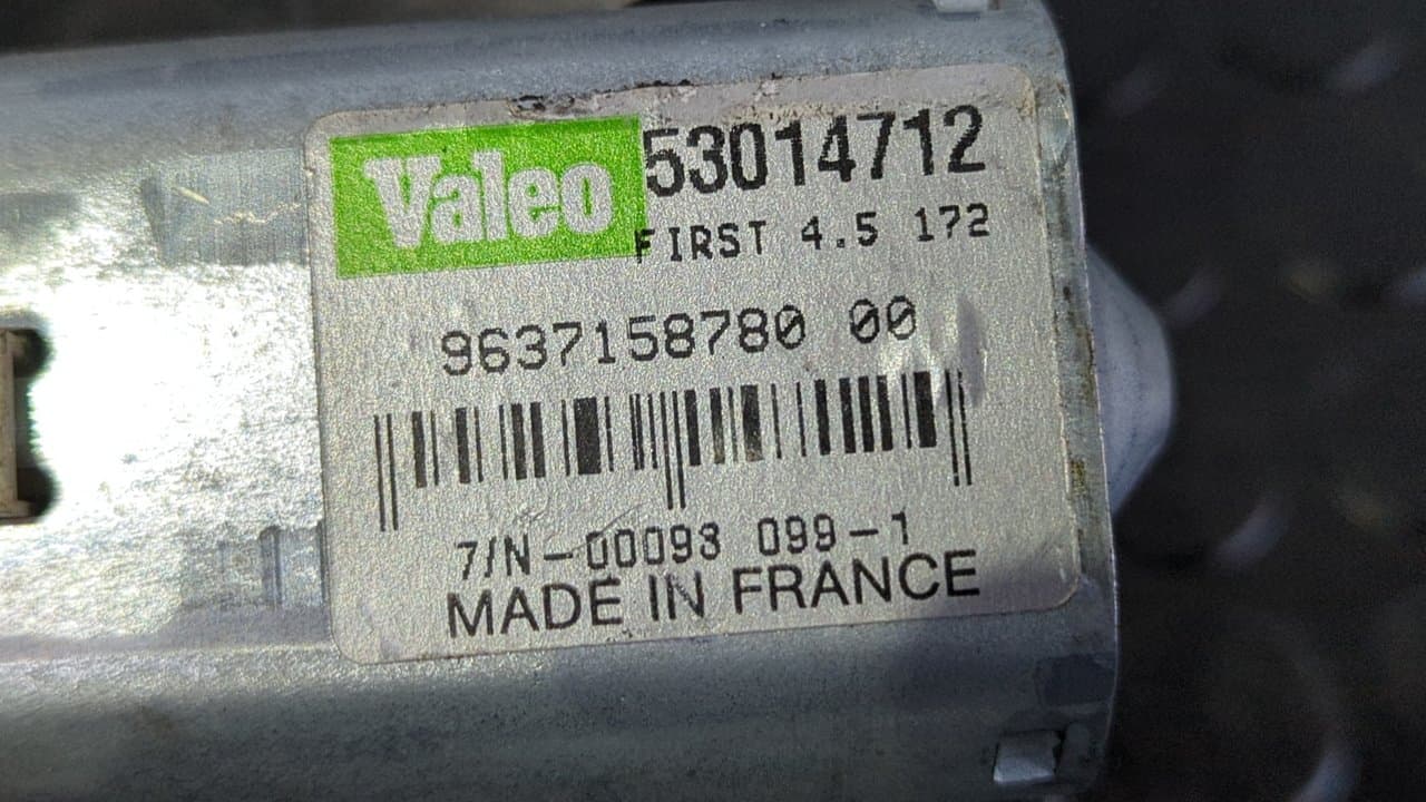 Recambio de MOTOR LIMPIA TRASERO para PEUGEOT 307 BERLINA (S2) 1.6 16V CAT NFUTU5JP4 referencia OEM IAM 9637158780 - GRIS 3