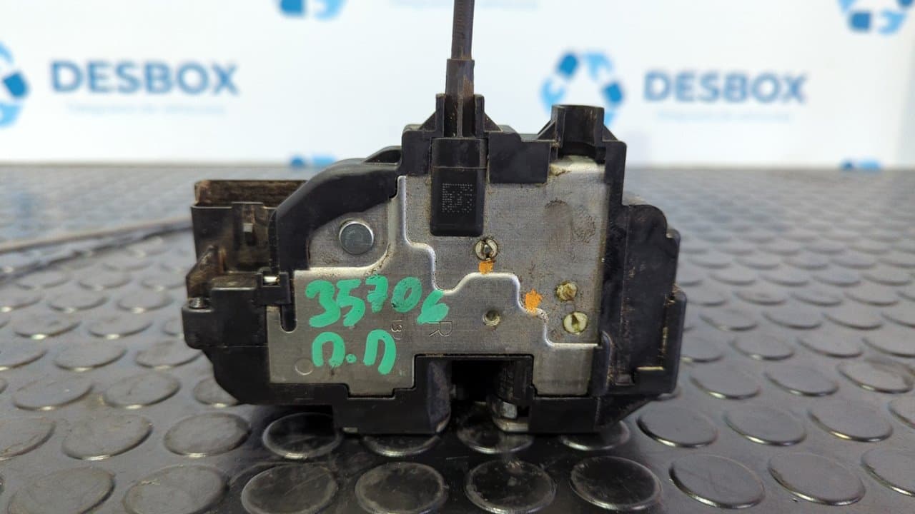 Recambio de CERRADURA PUERTA DELANTERA DERECHA para NISSAN NOTE (E11E) Acenta K9K276 referencia OEM IAM 056098 - NEGRO 5