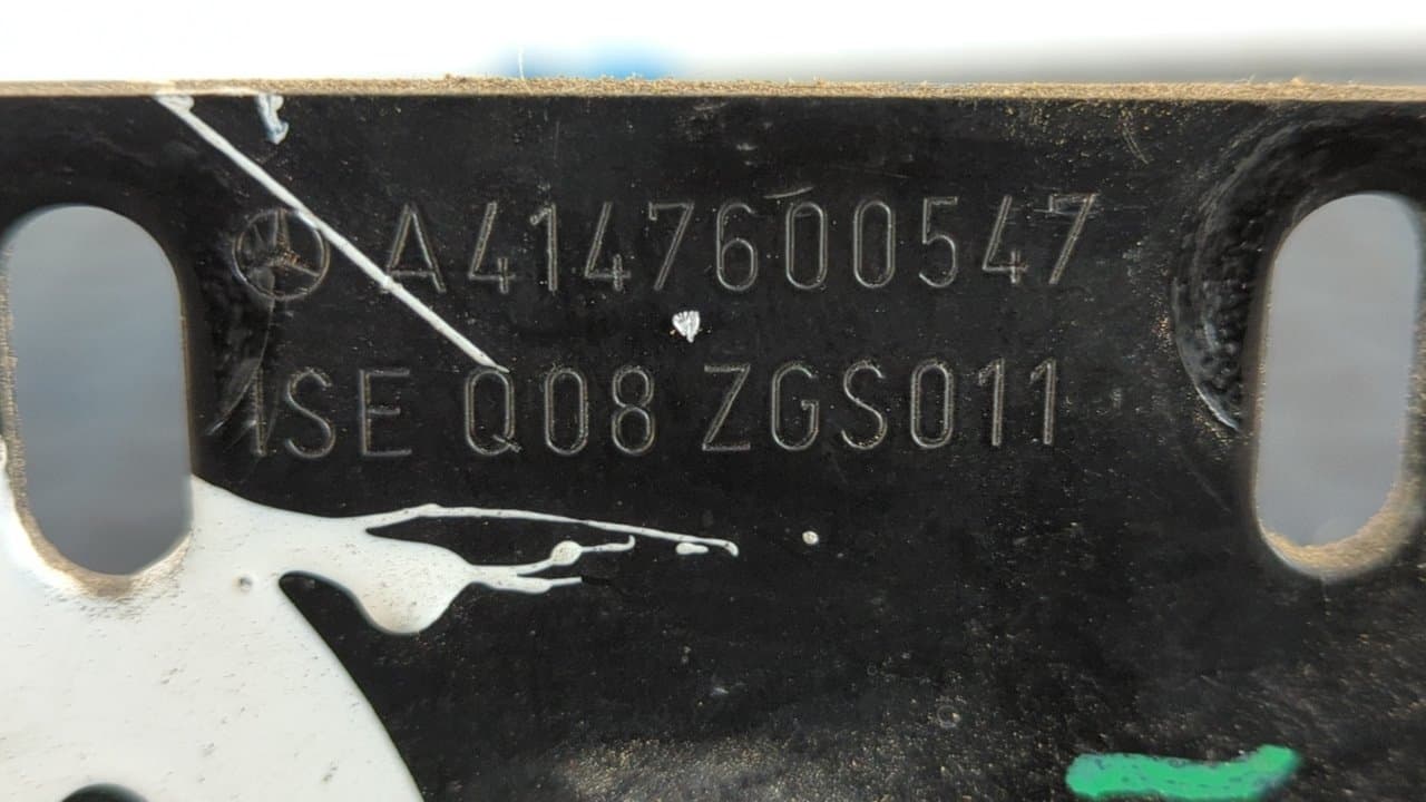 Recambio de SOPORTE GUIA PATIN INFERIOR para MERCEDES-BENZ VANEO (W414) FURGONETA COMPACTA CDI (414.700) OM668914 referencia OEM IAM A4147600547 - AZUL 3