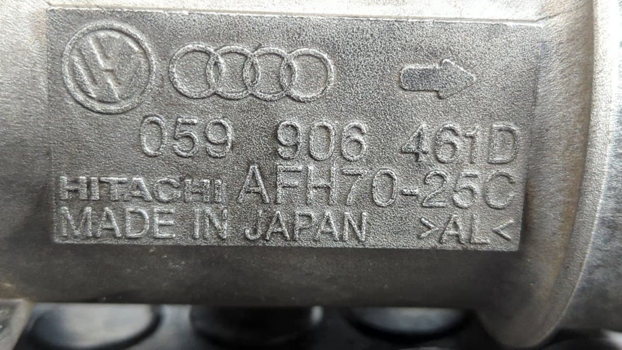 Recambio de CAUDALIMETRO para AUDI A6 BERLINA (4B2) 2.5 TDI AKE referencia OEM IAM 059906461D - AZUL 6