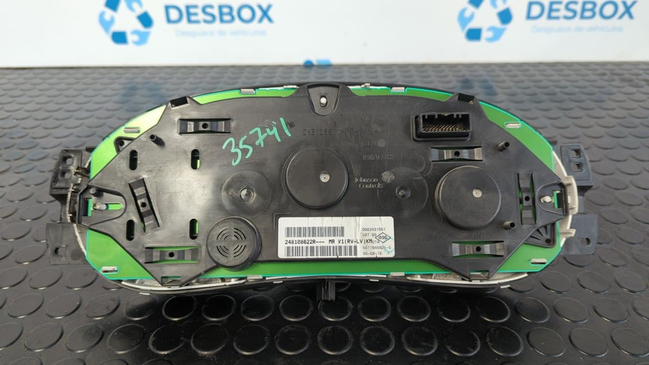 Recambio de CUADRO INSTRUMENTOS para DACIA DOKKER K9K 626 referencia OEM IAM 248108622R  - BLANCO 7