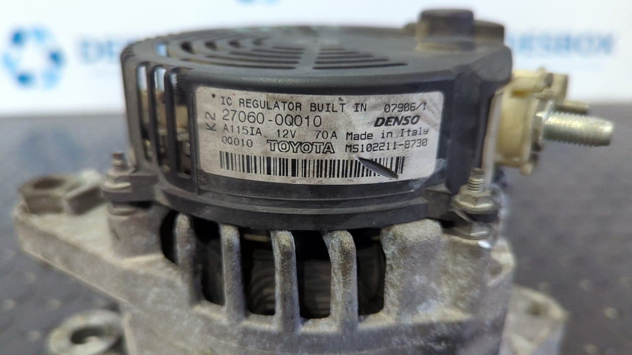 Recambio de ALTERNADOR para PEUGEOT 107 1.0 CAT (384F) 1KR384F referencia OEM IAM 270600Q010 - ROJO 6