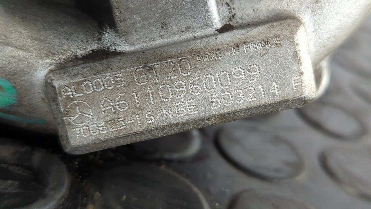 Recambio de TURBOCOMPRESOR para MERCEDES-BENZ CLASE C (W202) FAMILIAR 220 T CDI (202.193) 611960 referencia OEM IAM A6110960099 - GRIS 5