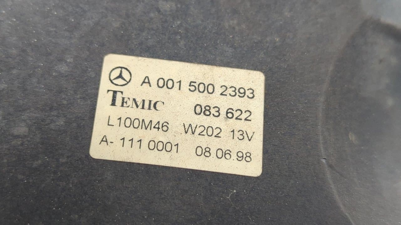 Recambio de ELECTROVENTILADOR para MERCEDES-BENZ CLASE C (W202) FAMILIAR 220 T CDI (202.193) 611960 referencia OEM IAM A0015002393 - GRIS 4