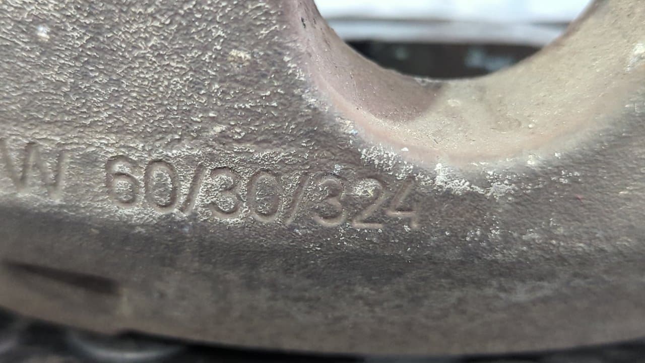 Recambio de PINZA DE FRENO DELANTERA IZQUIERDA para BMW SERIE 5 BERLINA (E60) N57306D2 referencia OEM IAM 6030324 - GRIS 7