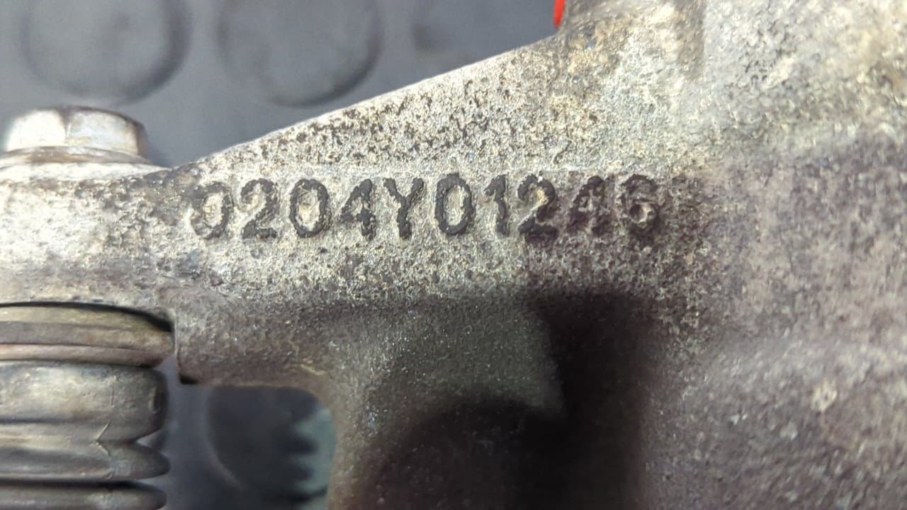 Recambio de PINZA DE FRENO DELANTERA IZQUIERDA para FIAT STILO (192) 1.9 JTD 16V CAT 192A5000 referencia OEM IAM 0204Y01246 - ROJO 7