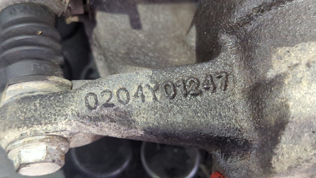 Recambio de PINZA DE FRENO DELANTERA DERECHA para FIAT STILO (192) 1.9 JTD 16V CAT 192A5000 referencia OEM IAM 0204Y01247 - ROJO 8