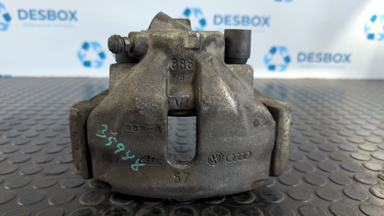 Recambio de PINZA DE FRENO DELANTERA IZQUIERDA para AUDI A6 BERLINA (4B2) 2.5 TDI AKE referencia OEM IAM ATE 886 57 - AZUL