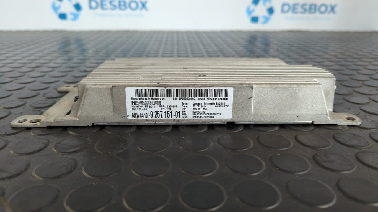 Recambio de MODULO ELECTRONICO para BMW SERIE 4 COUPE (F32) N47D20C referencia OEM IAM 8410925715101 - GRIS 11