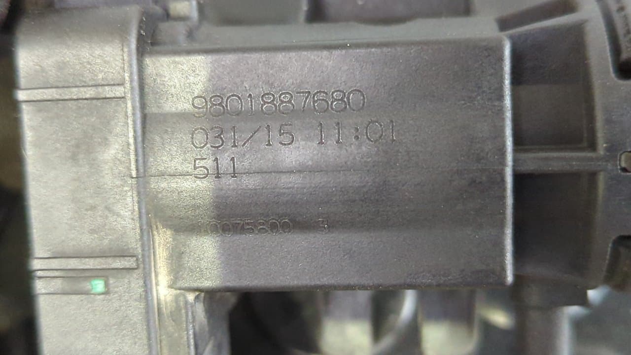 Recambio de VALVULA AIRE ADICIONAL para FIAT SCUDO FURGÓN (272) 10 Comfort L1H1 120 Multijet RH02 referencia OEM IAM 9801887680 - BLANCO 6
