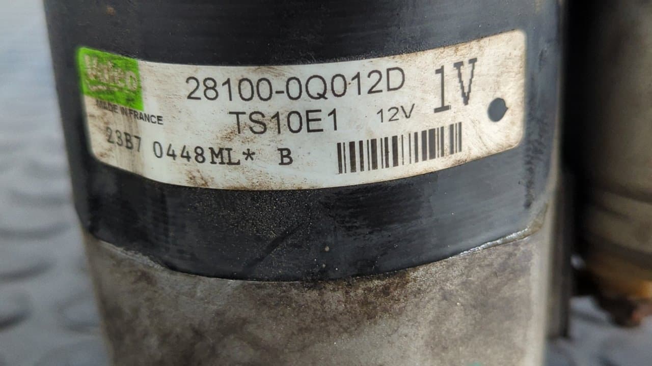 Recambio de MOTOR ARRANQUE para TOYOTA AYGO (KGB/WNB) City 1KRFE referencia OEM IAM 281000Q012D  - NEGRO 5