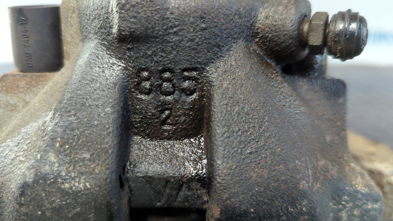 Recambio de PINZA DE FRENO DELANTERA DERECHA para AUDI A6 BERLINA (4B2) 1.9 TDI AVF referencia OEM IAM ATE 885 57 - AZUL 9