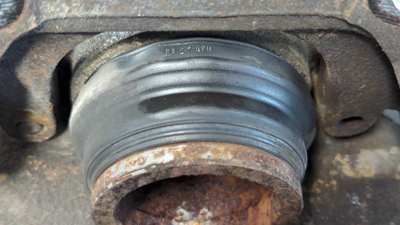 Recambio de PINZA DE FRENO DELANTERA DERECHA para AUDI A6 BERLINA (4B2) 1.9 TDI AVF referencia OEM IAM ATE 885 57 - AZUL 7