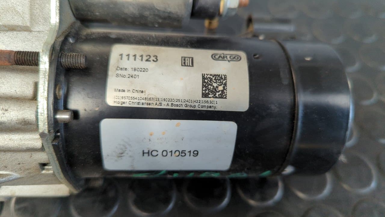 Recambio de MOTOR ARRANQUE para OPEL CORSA C Z12XEP referencia OEM IAM HC010519 - GRIS 5