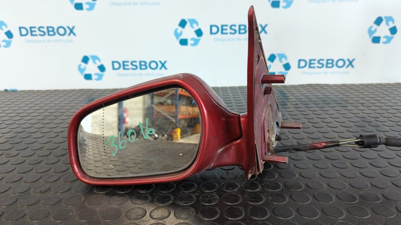 Recambio de RETROVISOR IZQUIERDO para CITROEN XSARA BERLINA 1.9 TD Exclusive DHY referencia OEM IAM 017002 - ROJO