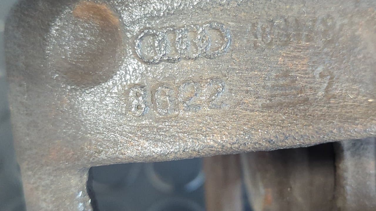 Recambio de PINZA DE FRENO TRASERA DERECHA para AUDI A4 AVANT (B5) 2.5 V6 24V TDI AFB referencia OEM IAM LUCAS 8822 - NEGRO 2