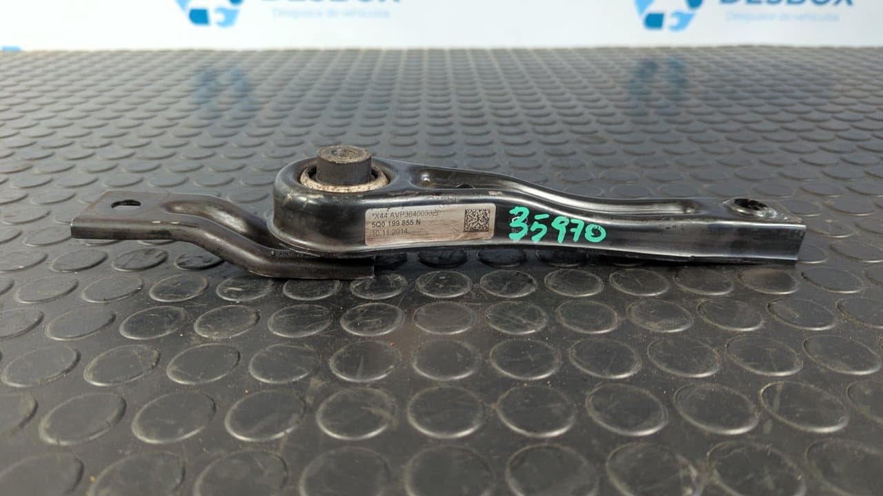 Recambio de SOPORTE MOTOR para VOLKSWAGEN GOLF VII LIM. (5G1) BlueMotion CRKB referencia OEM IAM 5Q0199855N - NEGRO 2