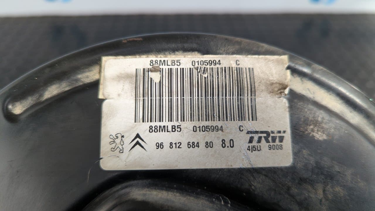 Recambio de SERVOFRENO para CITROEN BERLINGO CUADRO 1.6 16V HDi 9HXDV6ATED4 referencia OEM IAM 9681268480 - BLANCO 3