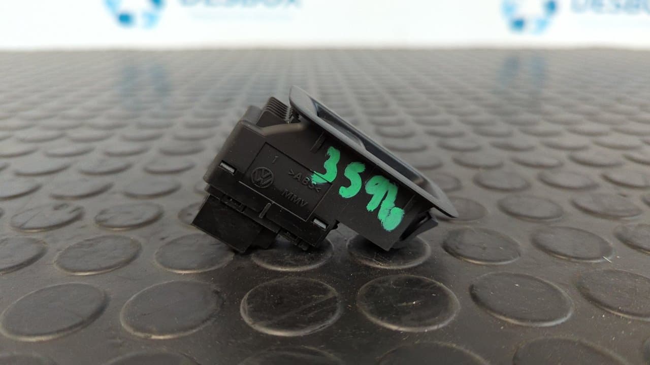 Recambio de MANDO ELEVALUNAS TRASERO DERECHO para VOLKSWAGEN GOLF VII LIM. (5G1) BlueMotion CRKB referencia OEM IAM 5G0868345 - NEGRO 2