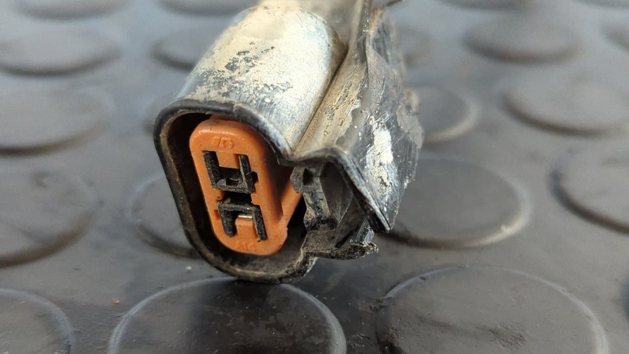Recambio de SENSOR ABS DELANTERO DERECHO para MITSUBISHI MONTERO (V80/V90) 3.2 DID 4M41 - GRIS 4