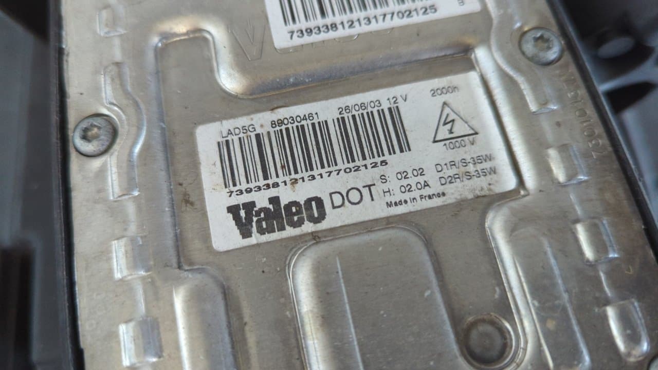 Recambio de FARO IZQUIERDO para CITROEN C5 BREAK 2.2 HDi SX Automático 4HXDW12TED4FAP referencia OEM IAM 9644275380 - AZUL 2