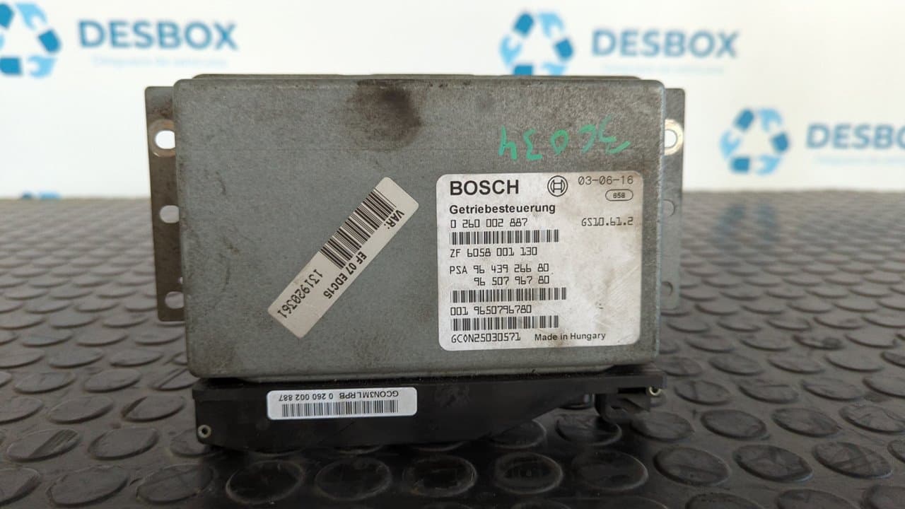 Recambio de CENTRALITA CAMBIO AUTOMATICO para CITROEN C5 BREAK 2.2 HDi SX Automático 4HXDW12TED4FAP referencia OEM IAM 0260002887 - AZUL