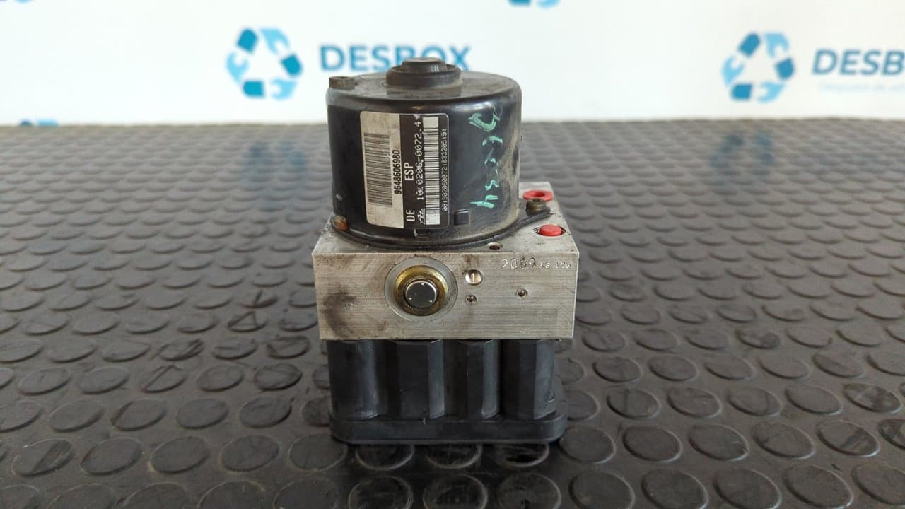 Recambio de ABS para CITROEN C5 BREAK 2.2 HDi SX Automático 4HXDW12TED4FAP referencia OEM IAM 9648606980 - AZUL 7