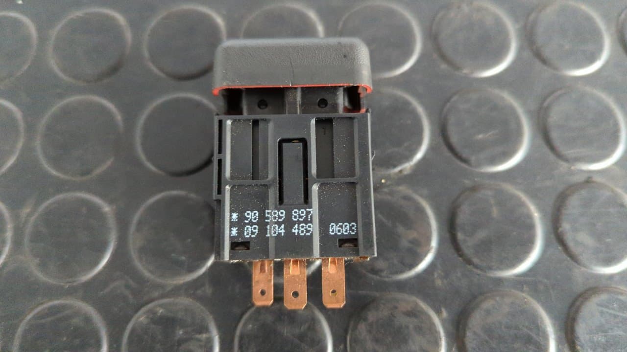 Recambio de WARNING para OPEL ZAFIRA A Blue Line Y20DTH referencia OEM IAM 90589897 - NEGRO 5