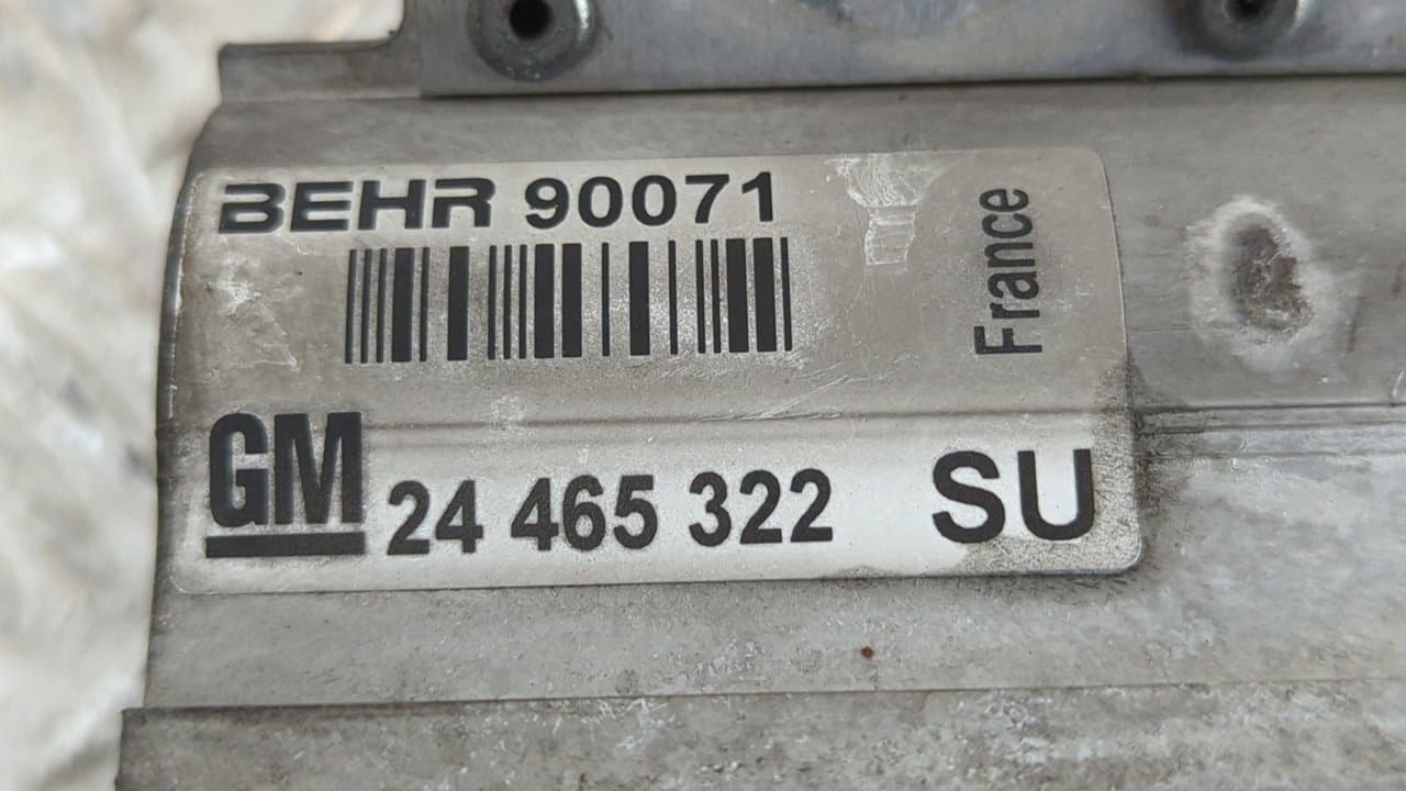 Recambio de CONDENSADOR / RADIADOR  AIRE ACONDICIONADO para OPEL ZAFIRA A Blue Line Y22DTR referencia OEM IAM 24465322 - AZUL 3