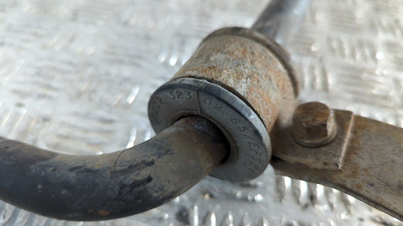 Recambio de BARRA ESTABILIZADORA DELANTERA para MERCEDES-BENZ CLASE C (W202) BERLINA 250 TD (202.128) OM605960 referencia OEM IAM 2023232965 - GRIS 3